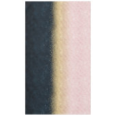 Nappe Elégante conception de confettis simple bleu et or (Devant)