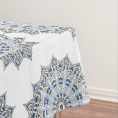 Nappe Elégante décoration orientale bleu perse (In Situ)