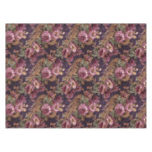 Nappe Élégante dentelle victorienne violet Roses (Devant (Horizontal))