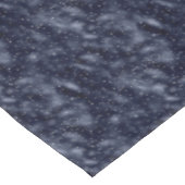 Nappe Élégante étoile d'argent Noël (Angle)