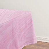 Nappe Élégante oeuvre en marbre liquide rose Abstrait| (In Situ)