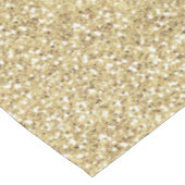 Nappe Élégante Parties scintillant Gold et Rose Gold Spa (Angle)