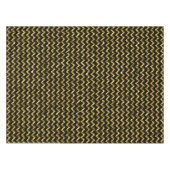 Nappe Elégante Parties scintillant Noir Or Chevron Strip (Devant (Horizontal))