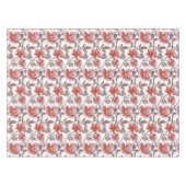 Nappe Élégante Rose de pêche orange (Devant (Horizontal))
