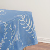 Nappe Élégante toile bleue océane (In Situ)