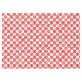 Nappe Élégantes Fleurs d'hiver blanches et rouges Motifs (Devant (Horizontal))