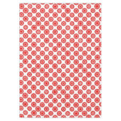 Nappe Élégantes Fleurs d'hiver blanches et rouges Motifs (Devant)