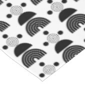 Nappe Elégantes lignes d'arche noire moyenne du milieu d (Angle)