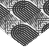 Nappe Elégantes lignes d'arche noire moyenne du milieu d (Angle)