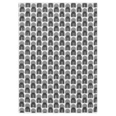 Nappe Elégantes lignes d'arche noire moyenne du milieu d (Devant)