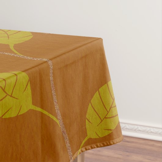 Nappe Élégants Feuilles et vignes Motif Texture papier| (In Situ)