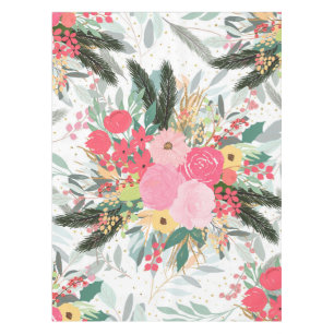 Nappe Élégants points de Parties scintillant florale et 