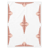 Nappe Éléments Art déco dans une palette d'or rose (Devant)