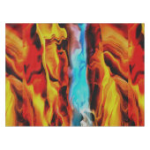 Nappe Eléments Chauds Et Froids Acrylique Verser Abstrai (Devant (Horizontal))