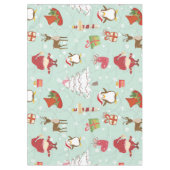 Nappe Éléments de Noël Elfes rennes (Devant)