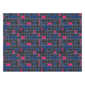 Nappe éléments de pièces de puzzles Abstraits géométrie  (Devant (Horizontal))