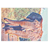Nappe éléphant aquarell (Devant (Horizontal))