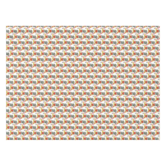Nappe Eléphant Saint-Valentin (Devant (Horizontal))