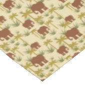 Nappe Éléphants et paumes dans le camouflage (Angle)