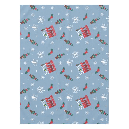 Nappe Elf "Fils d'un Noisette" Motif d'hiver (Devant)