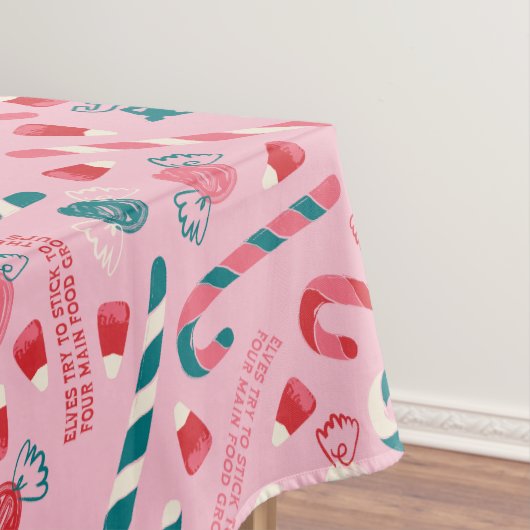 Nappe Elf Holiday Candy Motif (In Situ)