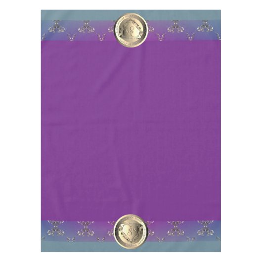 Nappe Emblème du coeur de bronze du 8ème anniversaire du (Devant)