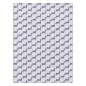 Nappe Embossed Indigo Gradient Paw Print Dog Outline (Devant)