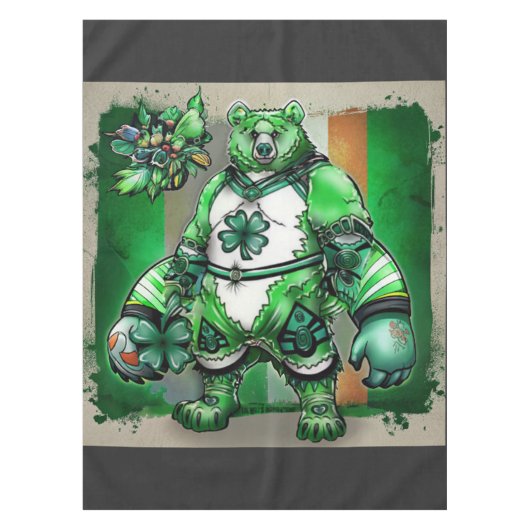 Nappe Embrassez l'Esprit d'Irlande Saint Patrick's Day (Devant)