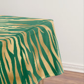 Nappe Emerald et Gold Safari Series Design 2 (In Situ)