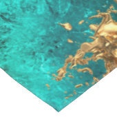 Nappe Emerald Jade Gold Splatter Abstract (Angle)