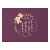 Nappe Emma De Jane Austen Citation I - Style Cute (Devant (Horizontal))