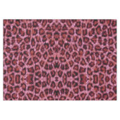 Nappe empreinte de guépard rose (Devant (Horizontal))