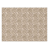 Nappe Empreinte de léopard beige. (Devant (Horizontal))