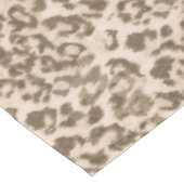Nappe Empreinte de léopard beige. (Angle)