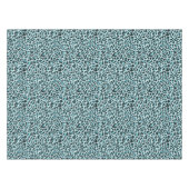 Nappe Empreinte de léopard bleu Turquoise élégant (Devant (Horizontal))