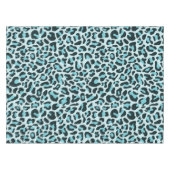 Nappe Empreinte de léopard bleue (Devant (Horizontal))
