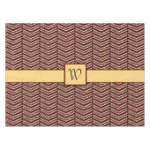 Nappe Empreinte de léopard Chevron Tablecloth (Devant (Horizontal))