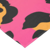 Nappe Empreinte de léopard coloré (Angle)