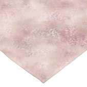 Nappe Empreinte de léopard d'or de Glam rose (Angle)