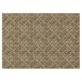 Nappe Empreinte de léopard noir glam or (Devant (Horizontal))