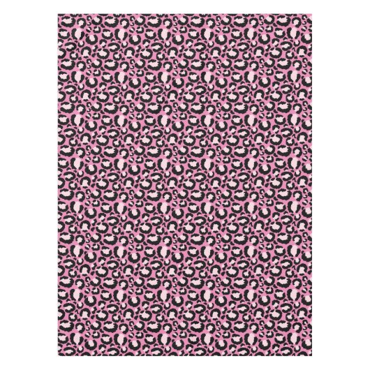 Nappe Empreinte de léopard rose (Devant)