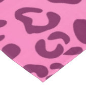 Nappe Empreinte de léopard rose élégant (Angle)