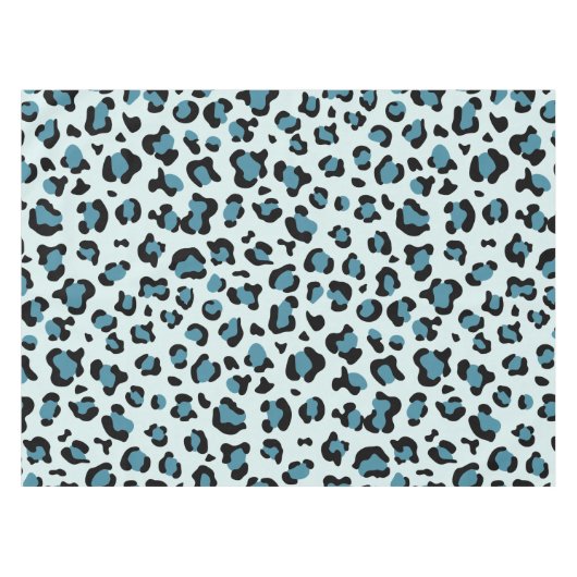 Nappe Empreinte de léopard, Spots de léopard, Leopard bl (Devant (Horizontal))