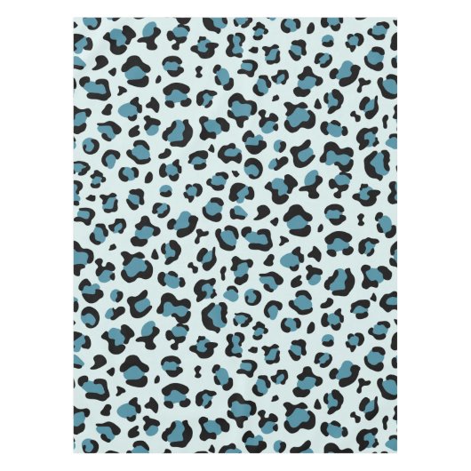 Nappe Empreinte de léopard, Spots de léopard, Leopard bl (Devant)