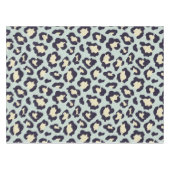 Nappe Empreinte de léopard vert à la menthe (Devant (Horizontal))