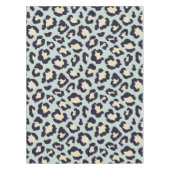 Nappe Empreinte de léopard vert à la menthe (Devant)