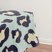 Nappe Empreinte de léopard vert à la menthe (In Situ)