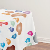 Nappe Empreinte de patte couleur Pastel (In Situ)