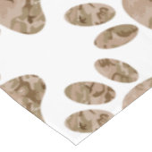 Nappe Empreinte de patte en détresse de Camo Dog du dése (Angle)