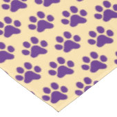 Nappe Empreinte de patte violette (Angle)